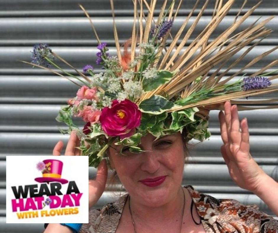 Booker Flowers and Gifts Raising Money for Brain Tumour Research Wear a Hat with Flowers Day